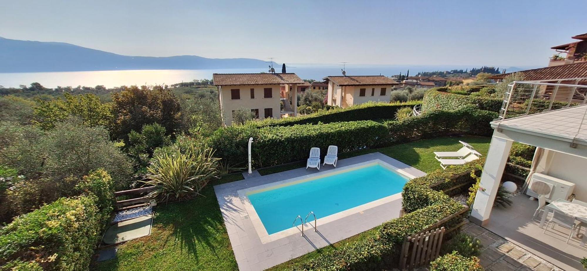 Residence Olivi - Panorama Lake View, Pool, Terrace, Garden, Wifi Toscolano-Maderno Exterior foto