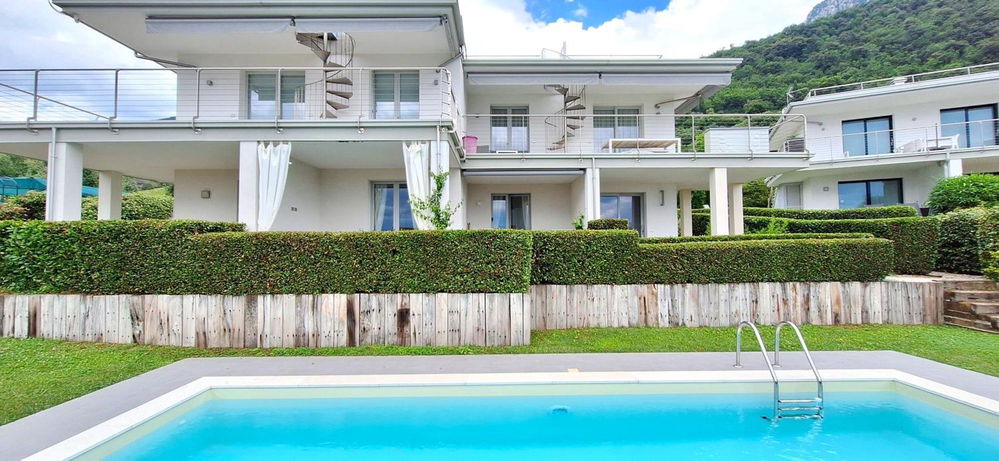 Residence Olivi - Panorama Lake View, Pool, Terrace, Garden, Wifi Toscolano-Maderno Exterior foto